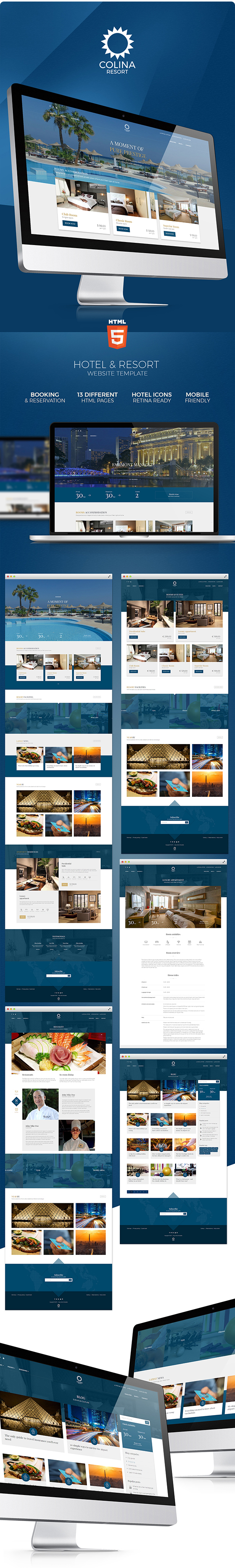 Colina - Hotel HTML Template - 2